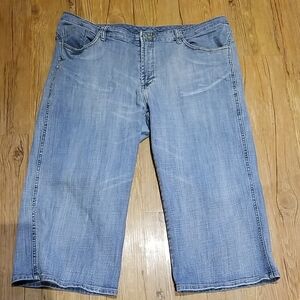 Seven 7 Blue Relaxed Jeans Classic Denim Sz22
